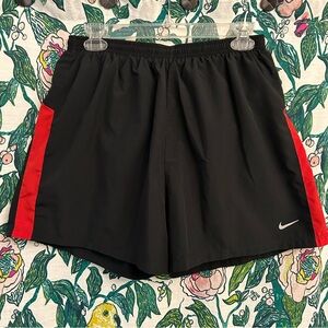 Nike athletic shorts women’s size Large